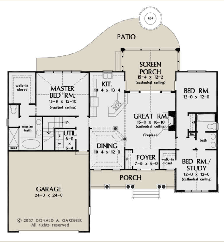House Plan House Plan #26861 Drawing 1