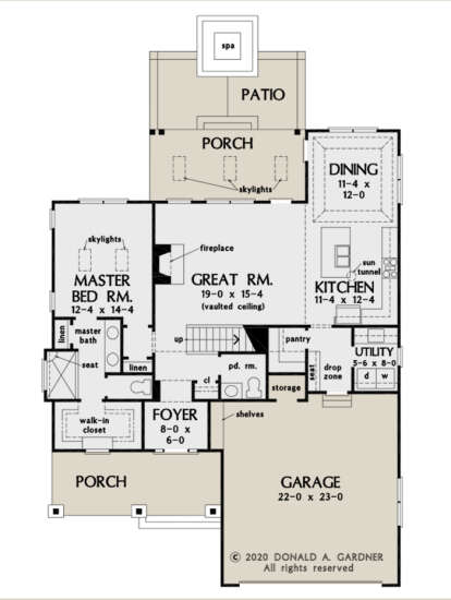 House Plan House Plan #26862 Drawing 1