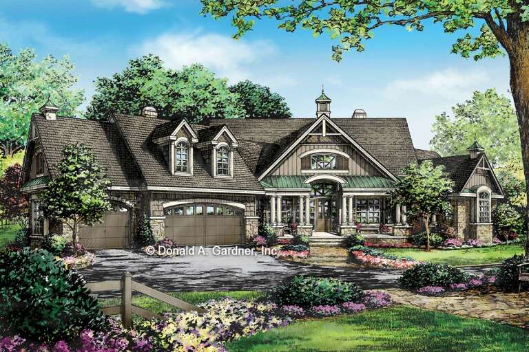 Traditional House Plan #2865-00071 Elevation Photo