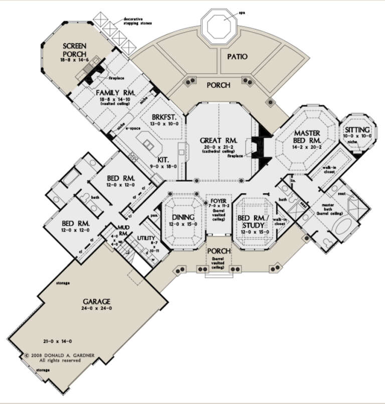 House Plan House Plan #26863 Drawing 1
