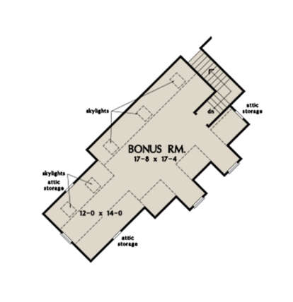 Bonus Room for House Plan #2865-00071
