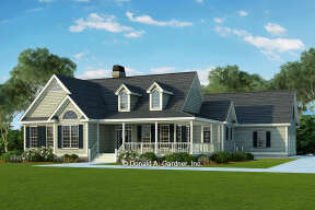 Country House Plan #2865-00073 Elevation Photo