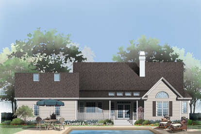 Country House Plan #2865-00073 Elevation Photo