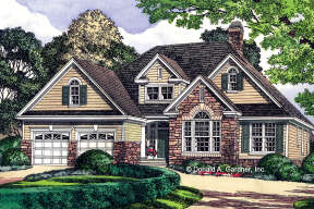 Traditional House Plan #2865-00074 Elevation Photo