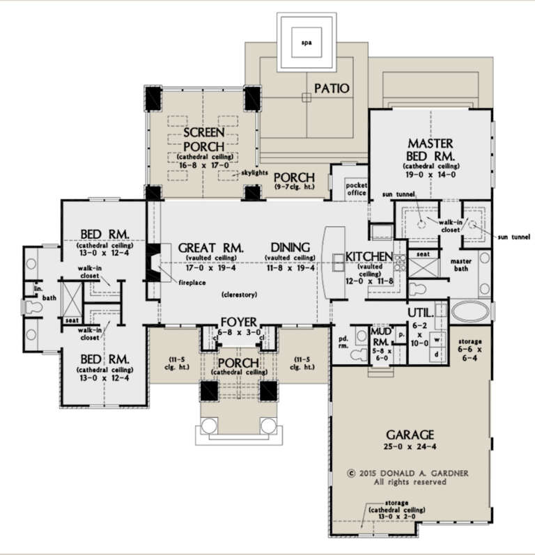 House Plan House Plan #26867 Drawing 1