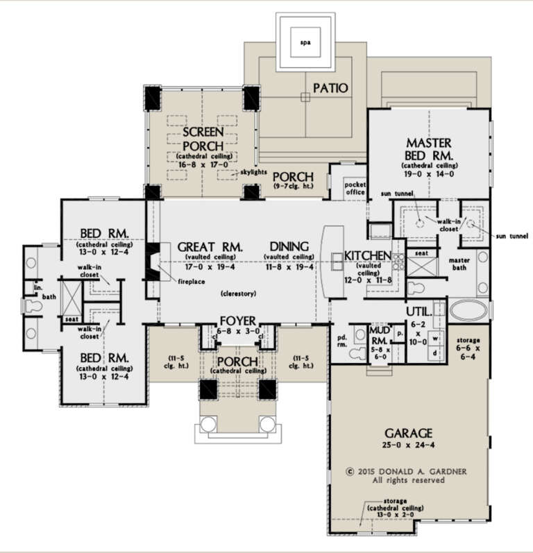 House Plan House Plan #26867 Drawing 1