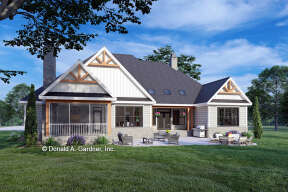 Craftsman House Plan #2865-00076 Elevation Photo