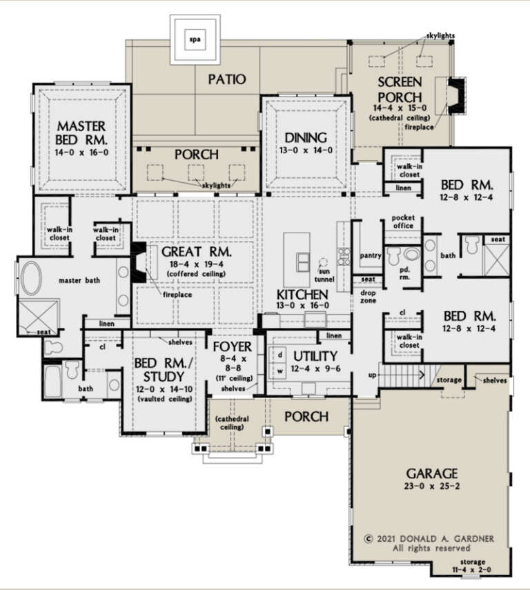 House Plan House Plan #26868 Drawing 1