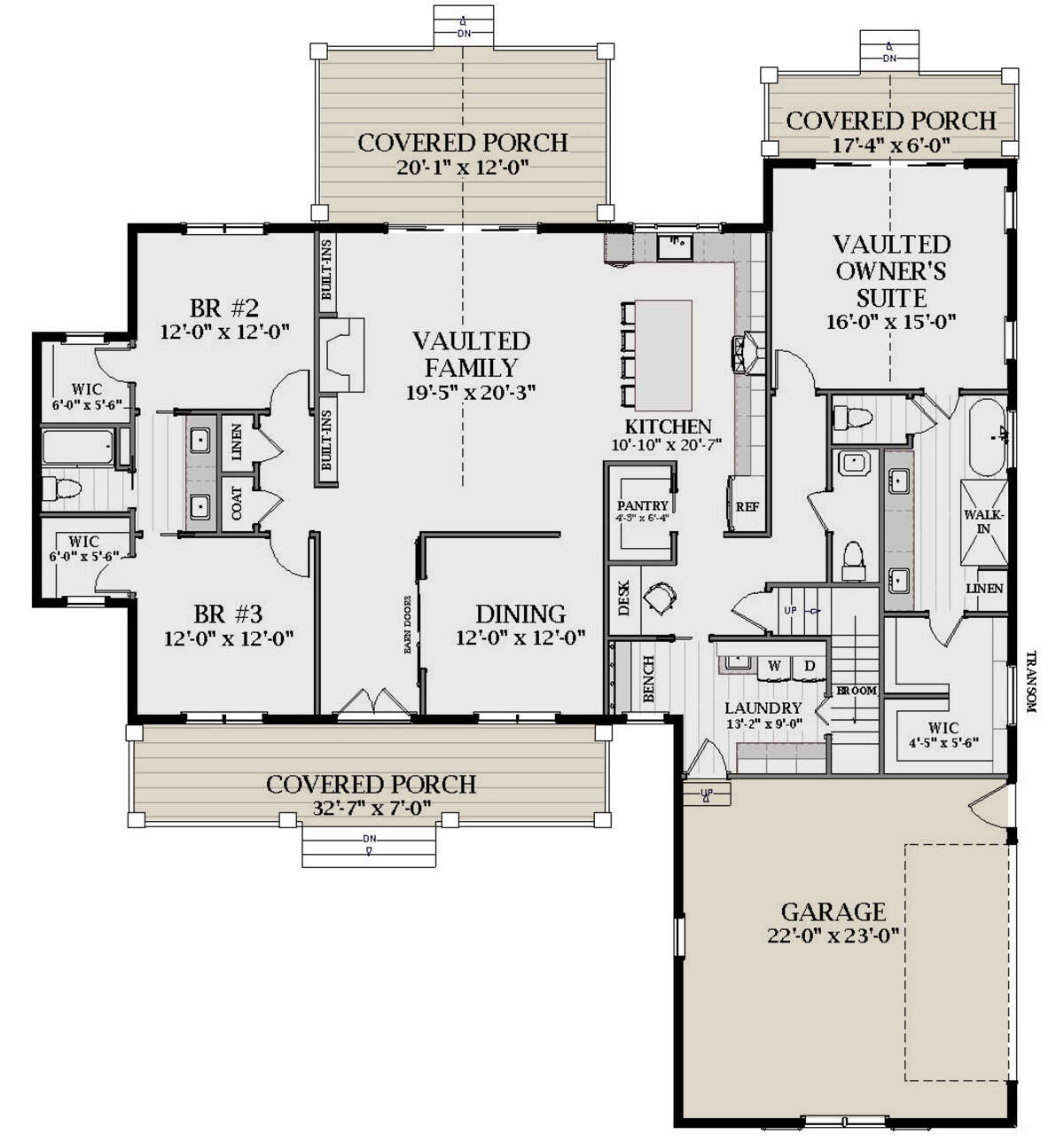 Main Floor  for House Plan #6849-00120