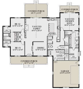 Main Floor  for House Plan #6849-00120