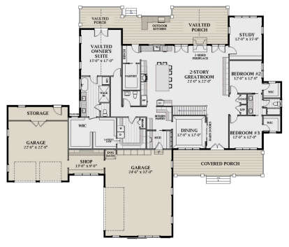 Main Floor  for House Plan #6849-00121