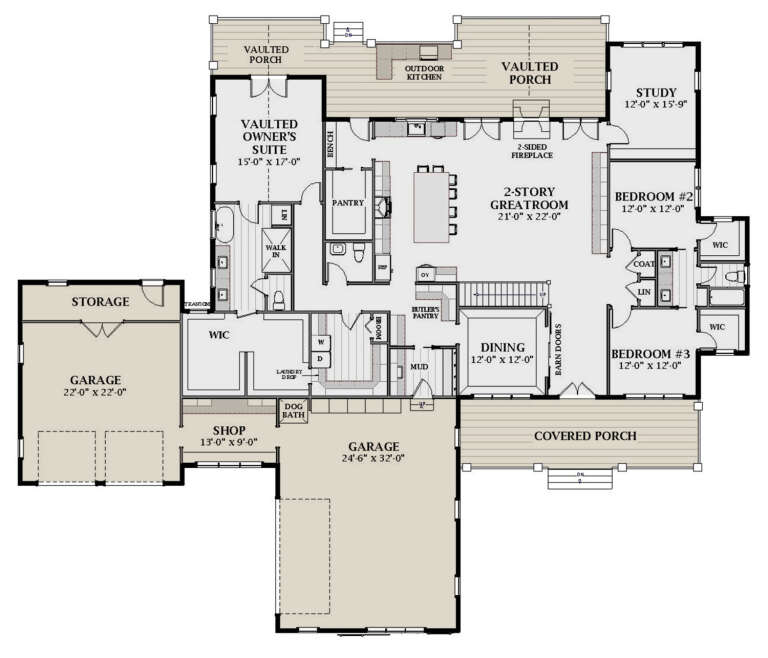House Plan House Plan #26870 Drawing 1
