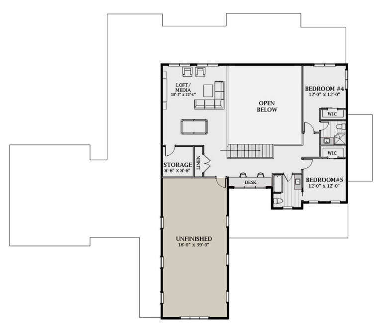 House Plan House Plan #26870 Drawing 2