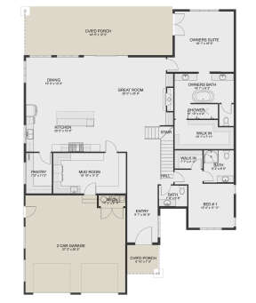 Main Floor  for House Plan #2802-00145