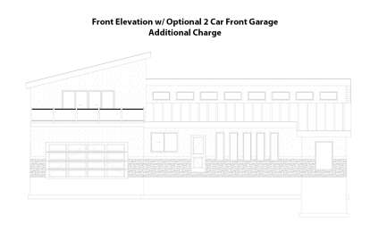 Contemporary House Plan #2802-00146 Elevation Photo