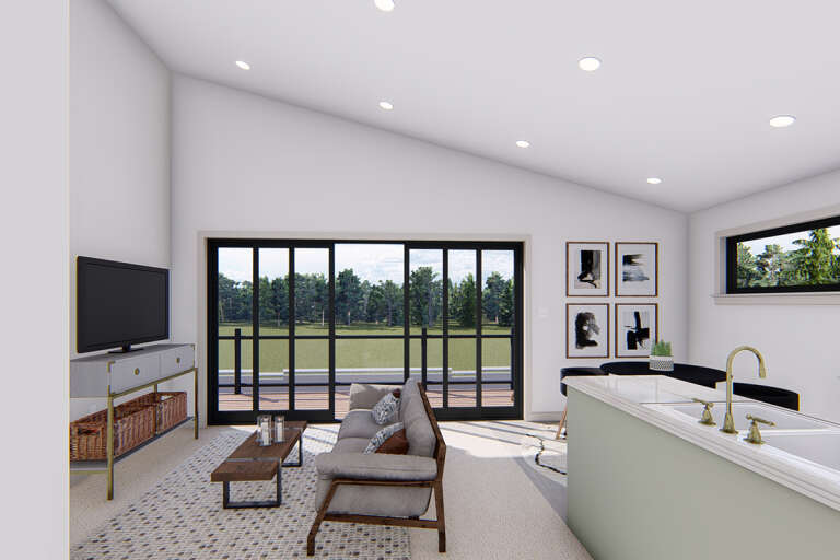 Contemporary House Plan #2802-00146 Additional Photo