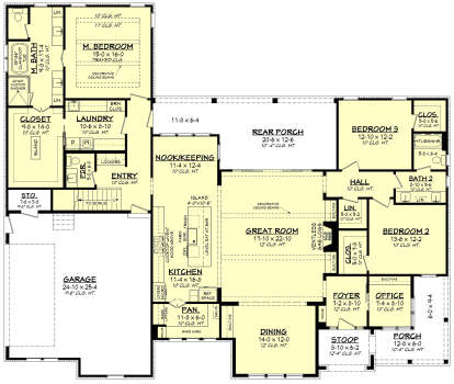 House Plan House Plan #26873 Drawing 1