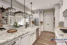 Modern Farmhouse House Plan #041-00274 Additional Photo