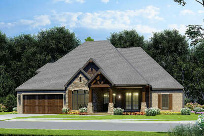 House Plan House Plan #26875 Front Elevation