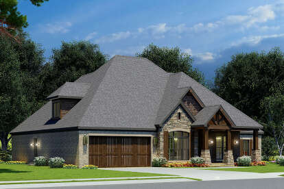 Craftsman House Plan #8318-00241 Elevation Photo