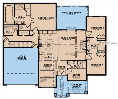 House Plan House Plan #26875 Drawing 1