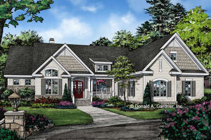 House Plan House Plan #26877 Front Elevation 
