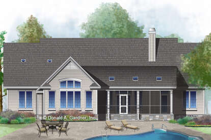 Country House Plan #2865-00078 Elevation Photo