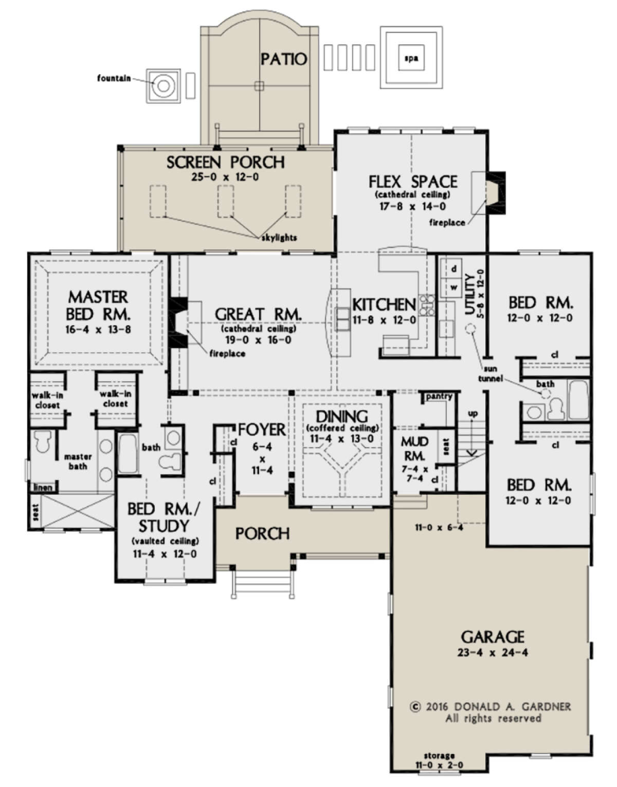 Main Floor  for House Plan #2865-00078