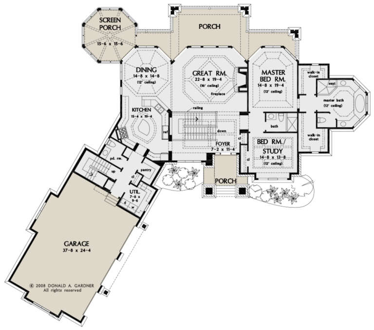 House Plan House Plan #26879 Drawing 1