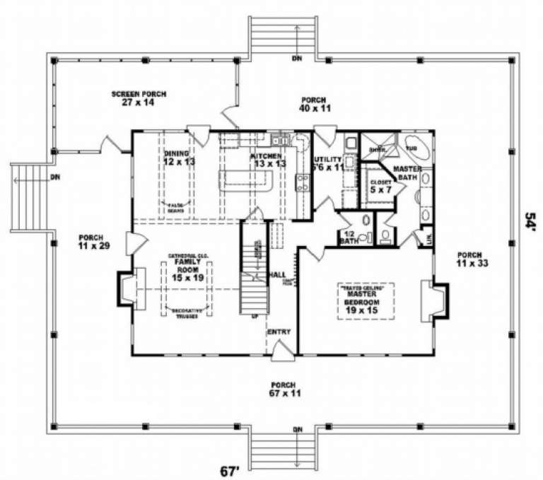 House Plan House Plan #2688 Drawing 1