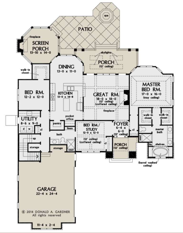 House Plan House Plan #26881 Drawing 1