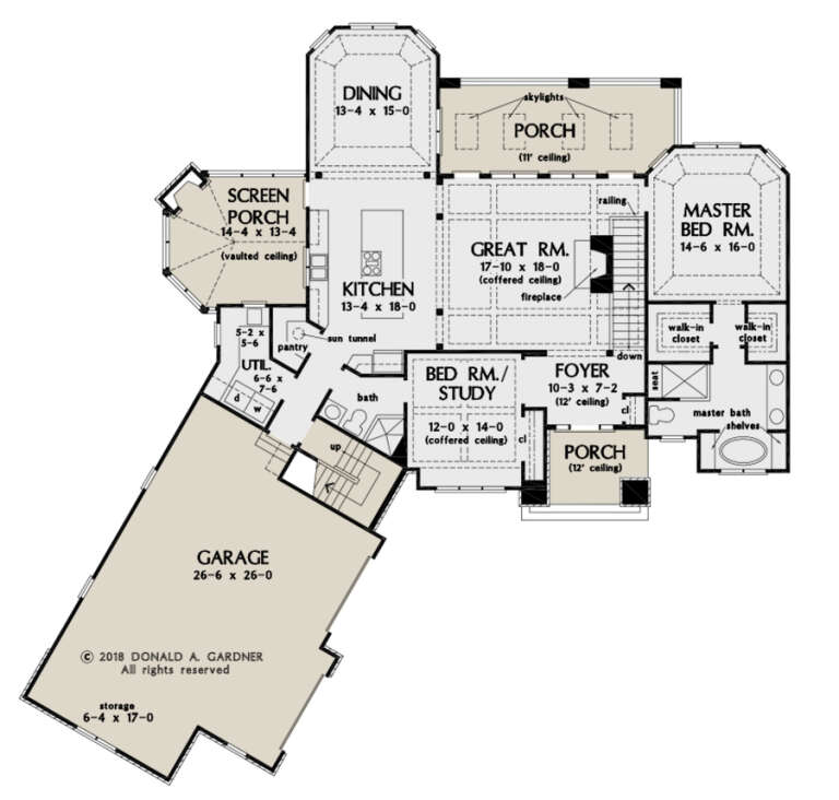 House Plan House Plan #26883 Drawing 1