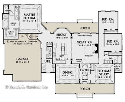 House Plan House Plan #26884 Drawing 1