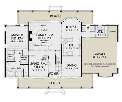 House Plan House Plan #26885 Drawing 1