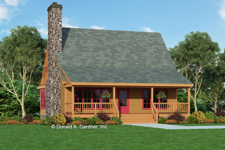 House Plan House Plan #26886 Front Elevation 