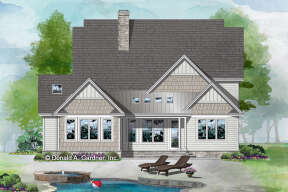 Craftsman House Plan #2865-00088 Elevation Photo