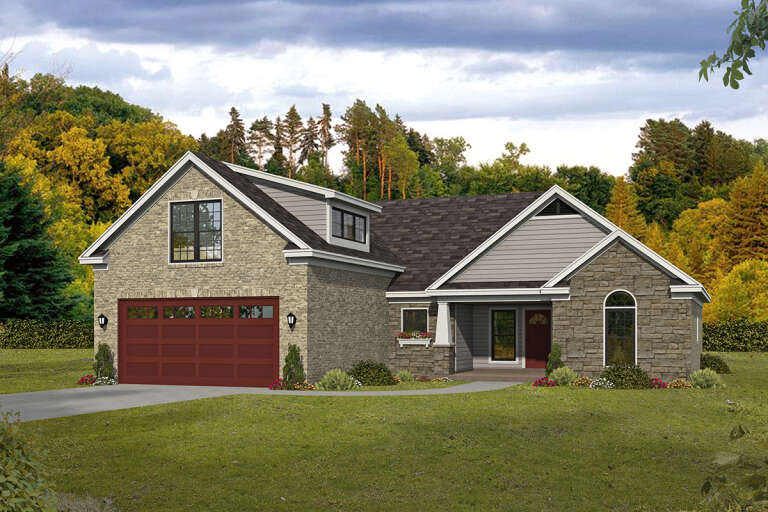 House Plan House Plan #26888 Front Elevation