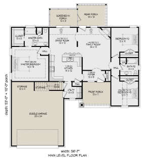 Main Floor for House Plan #940-00503
