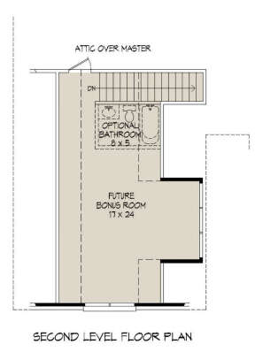 Bonus Room for House Plan #940-00503