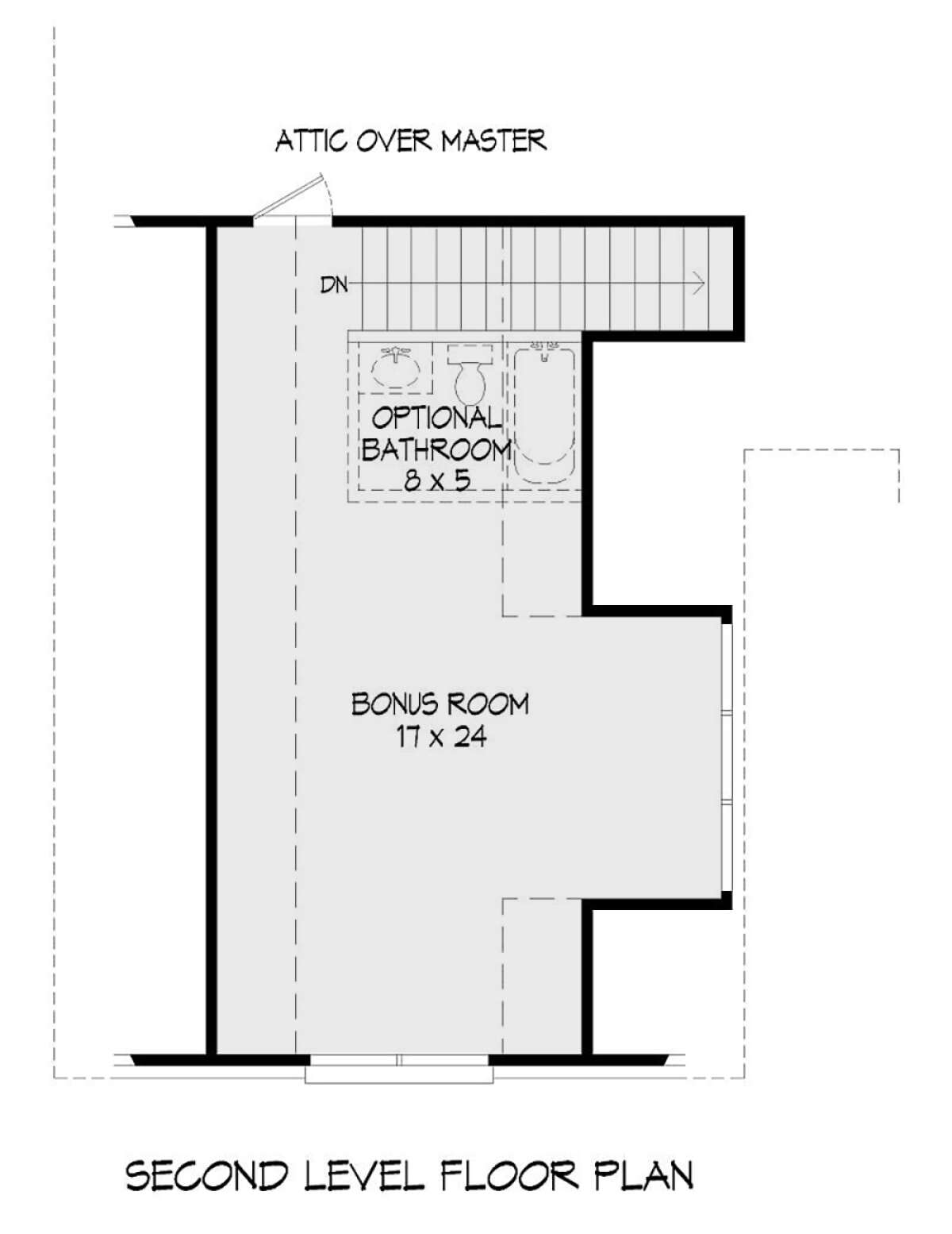 Bonus Room for House Plan #940-00504