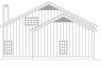 Barn House Plan #940-00505 Elevation Photo