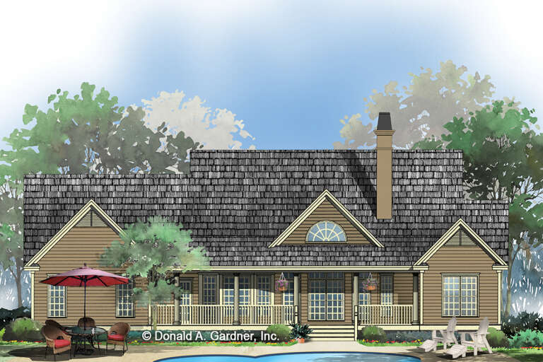 Country House Plan #2865-00089 Elevation Photo