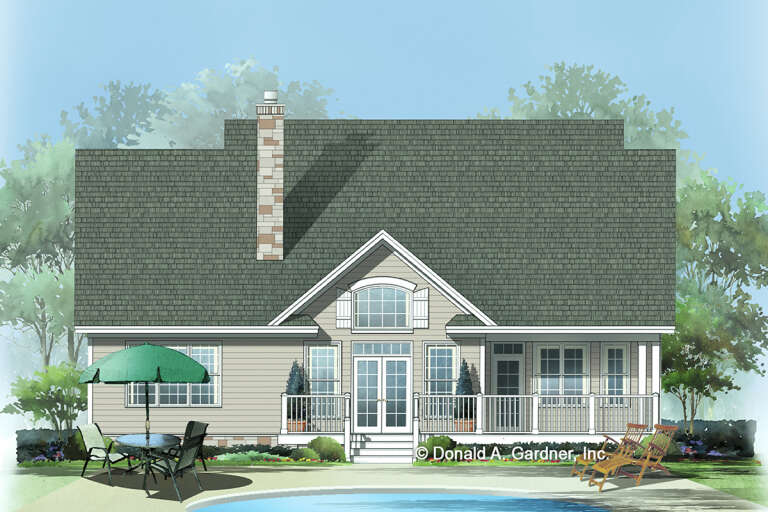 Traditional House Plan #2865-00090 Elevation Photo