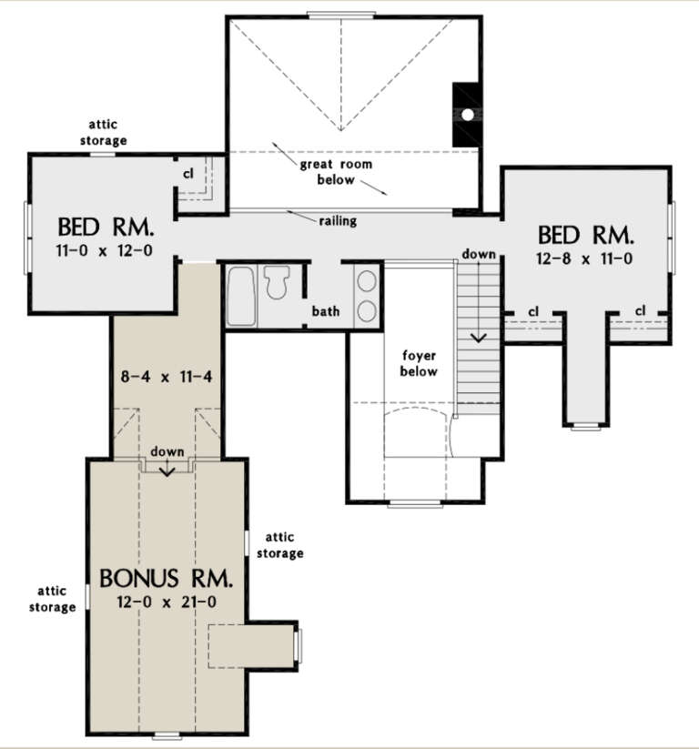 House Plan House Plan #26893 Drawing 2