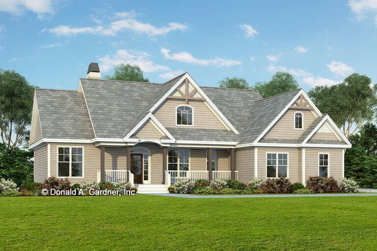 Country House Plan #2865-00092 Elevation Photo