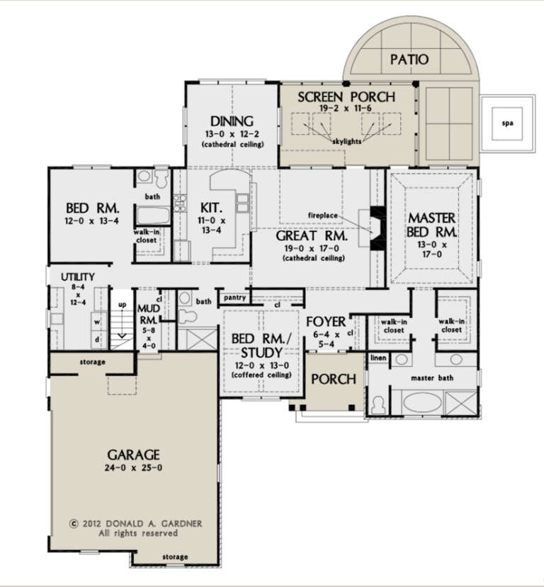 House Plan House Plan #26896 Drawing 1