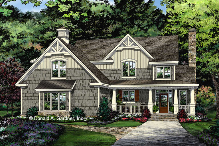 House Plan House Plan #26897 Front Elevation