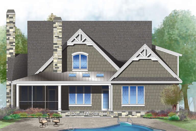 Craftsman House Plan #2865-00094 Elevation Photo