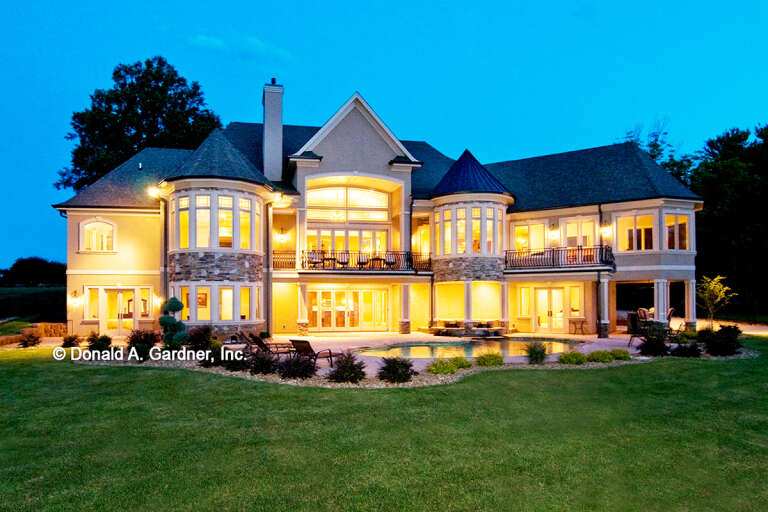 French Country House Plan #2865-00095 Elevation Photo