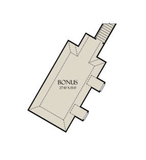 Bonus Room for House Plan #2865-00095